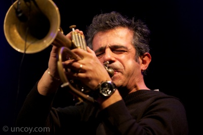 Paolo Fresu on trumpet