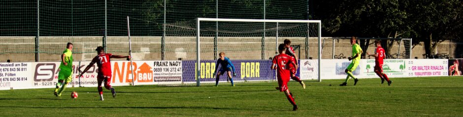 Pavol Bellas drives on net