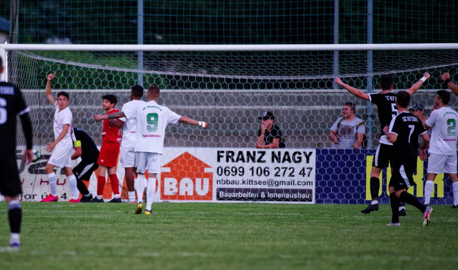 Bastian runs ball straight into net for a goal