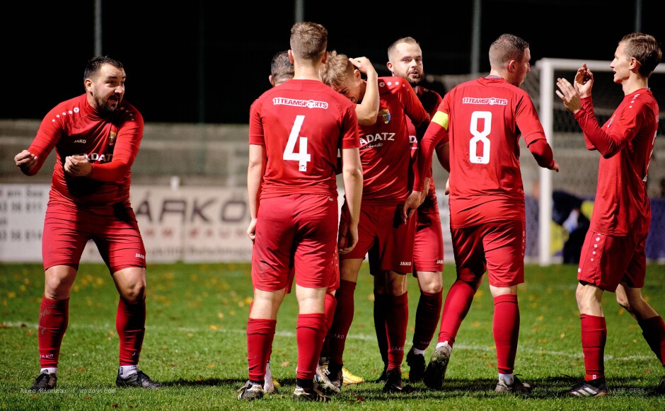 Congratulations to Szombat for the go-ahead goal: Congratulations to Szombat for the go-ahead goal. A moment of real joy and camaraderie for SC Kittsee. Adam Bombicz, Mustafa Atik, Rafael Artner, Jozef Szombat, Michael Wernecker, Tomas Bastian, Christoph Drobola. Subject: soccer;football;burgenland;kittsee;SC Kittsee;FC Illmitz;ef Szombat;Michael Wernecker;Tomas Bastian;Christoph Drobola.