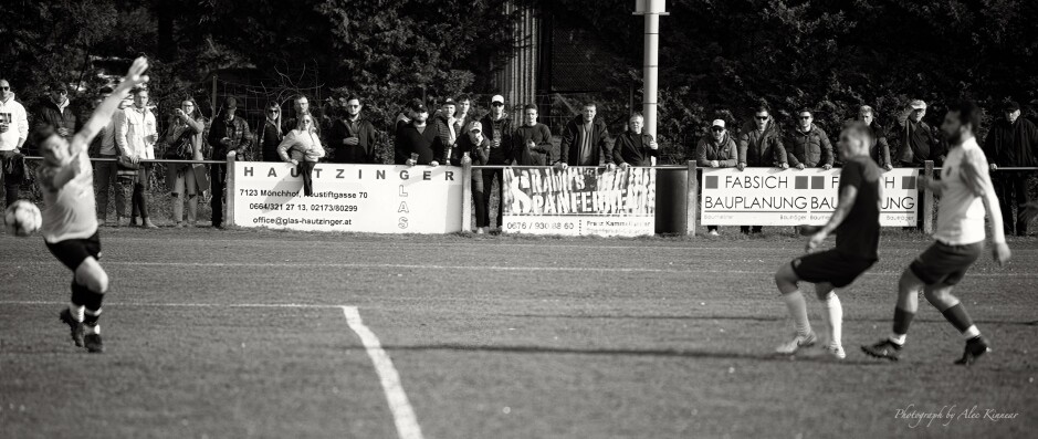 First goal: At the 8 minute mark, Erik Micovcak put his shot past Manuel Schiszler in the only game of the match. Subject: soccer;football;burgenland;kittsee