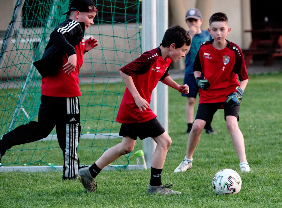 Half time. The future SC Kittsee kampfmannschaft in training.: 