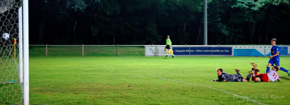 Goal Sequence - 6/6: It's all over but the crying. Nagy's hard shot sails into the right hand side of the net with room to spare. Subject: SC Kittsee;SV Gols;burgenland;football;kittsee;soccer