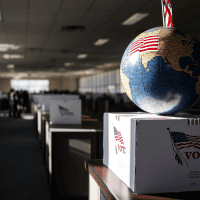 US Election Mail-in ballots 2020 vs 2024