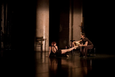 Choreographer Vesna Orlic with Harald Baluch