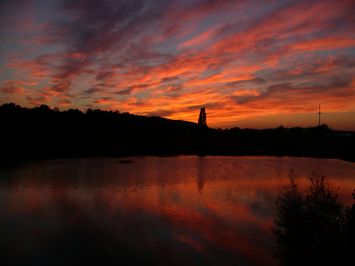 Vienna - Donau Insel Sunset-1